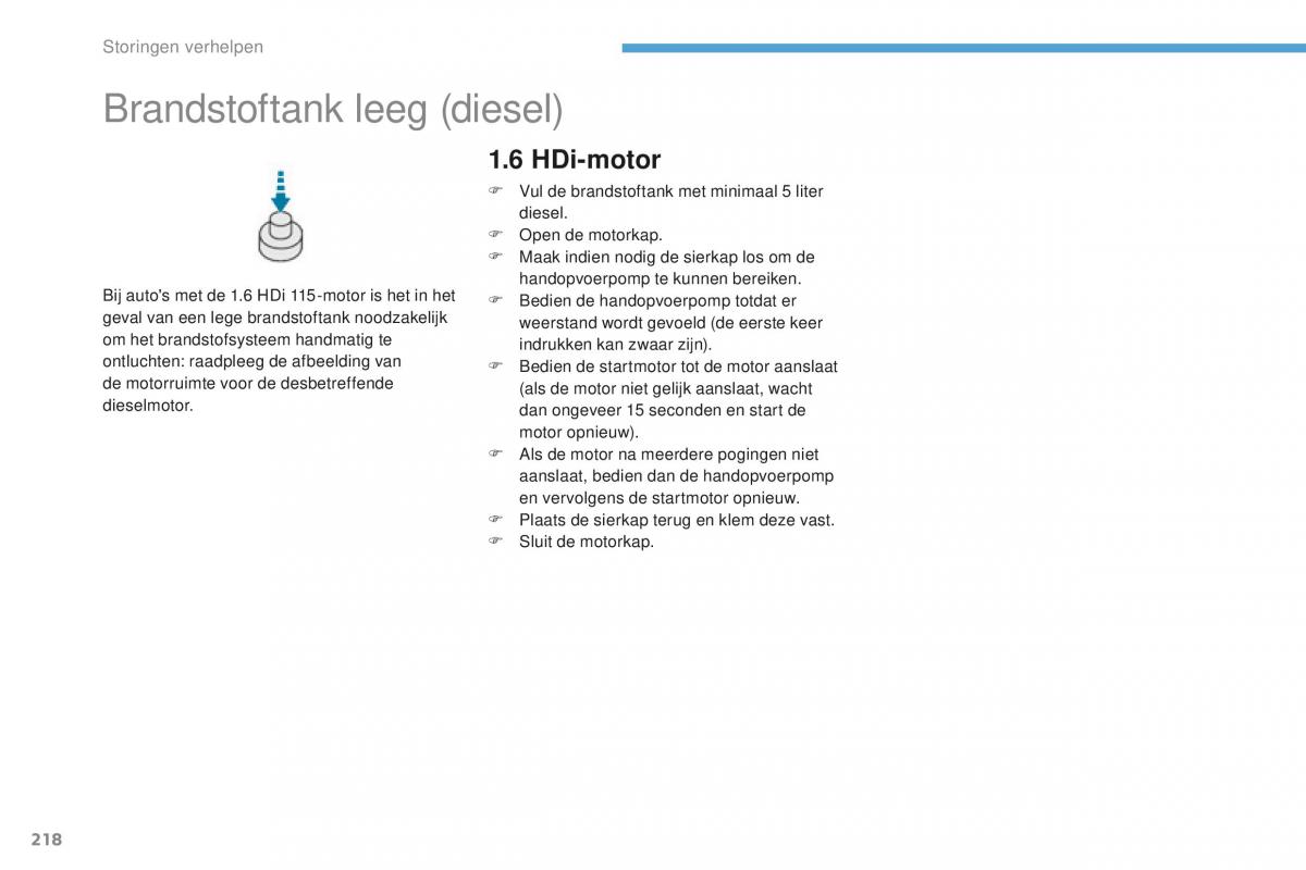 Peugeot 4008 handleiding / page 220