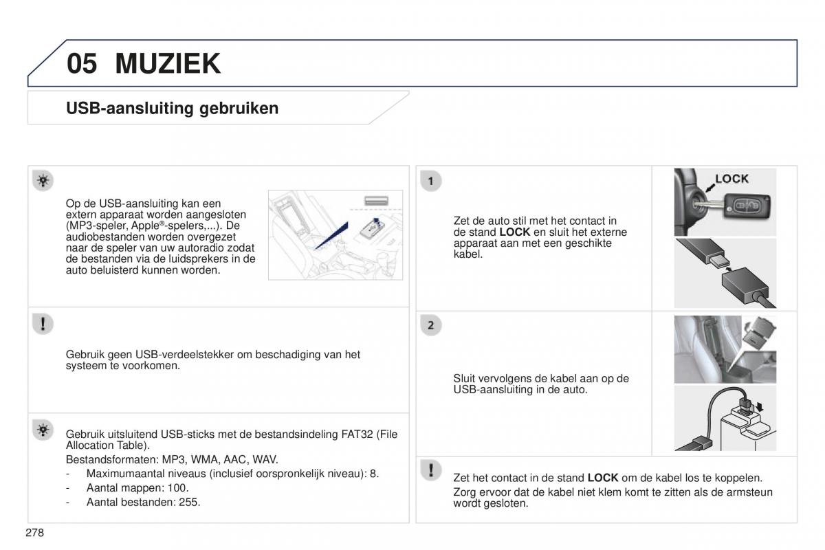 Peugeot 4008 handleiding / page 280