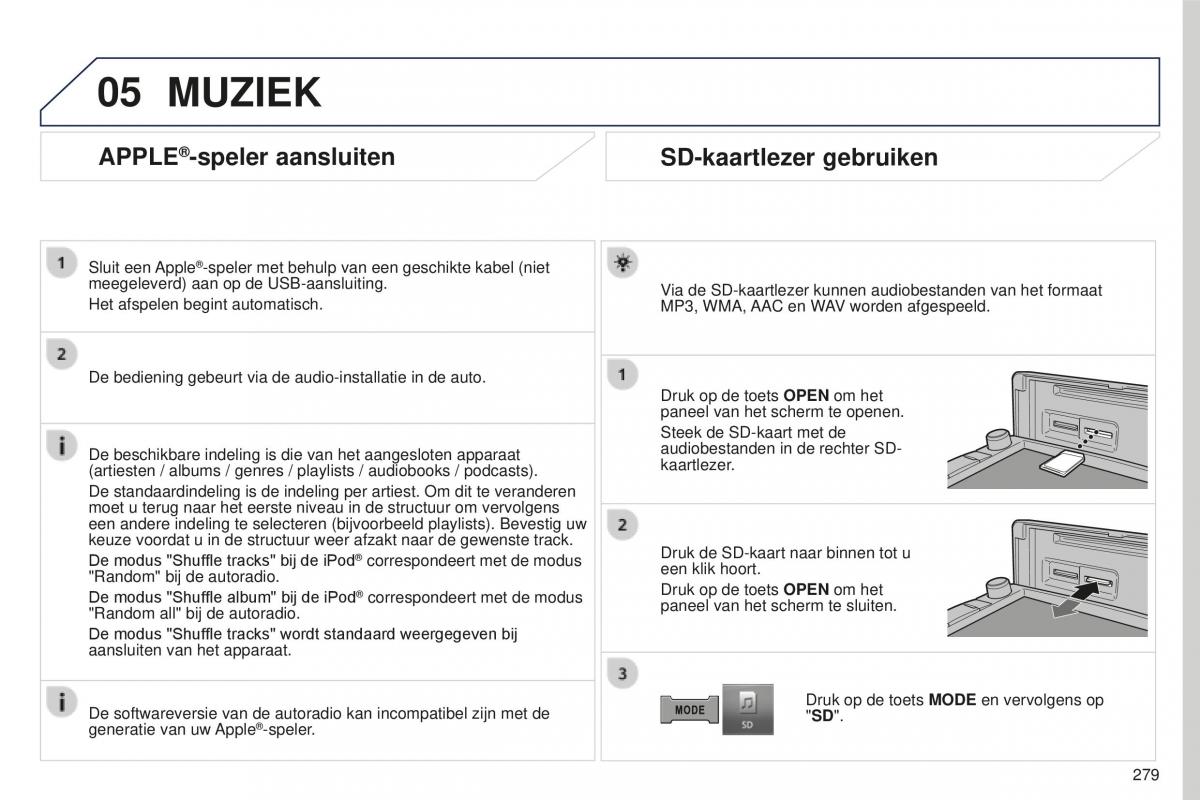 Peugeot 4008 handleiding / page 281