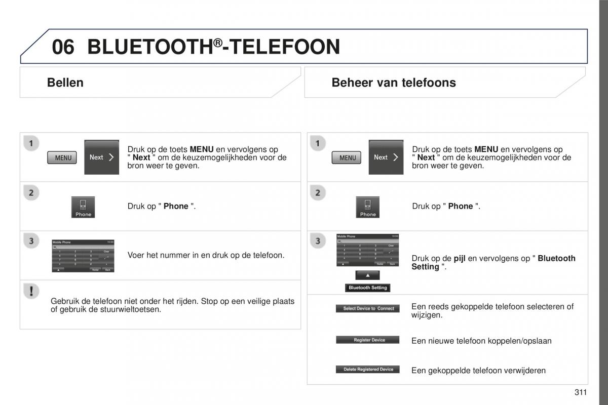 Peugeot 4008 handleiding / page 313