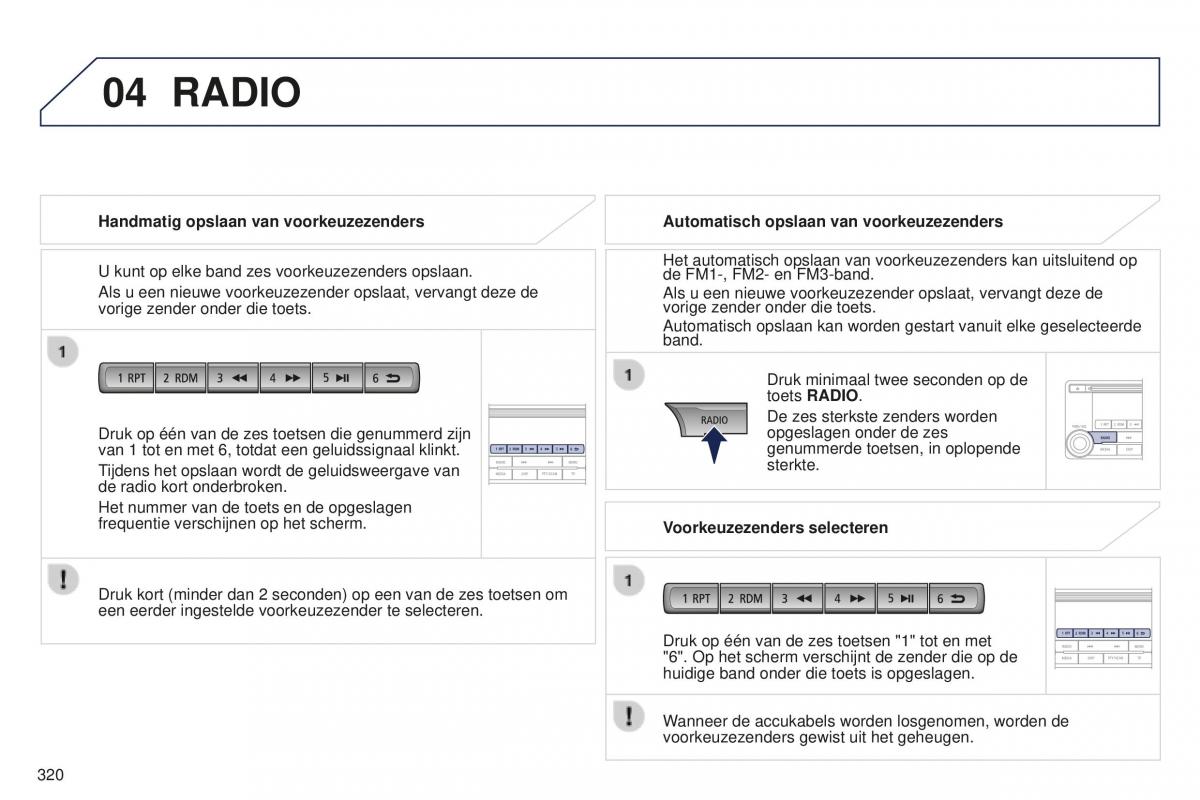 Peugeot 4008 handleiding / page 322