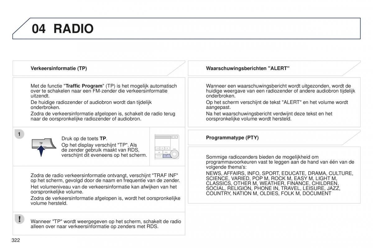 Peugeot 4008 handleiding / page 324