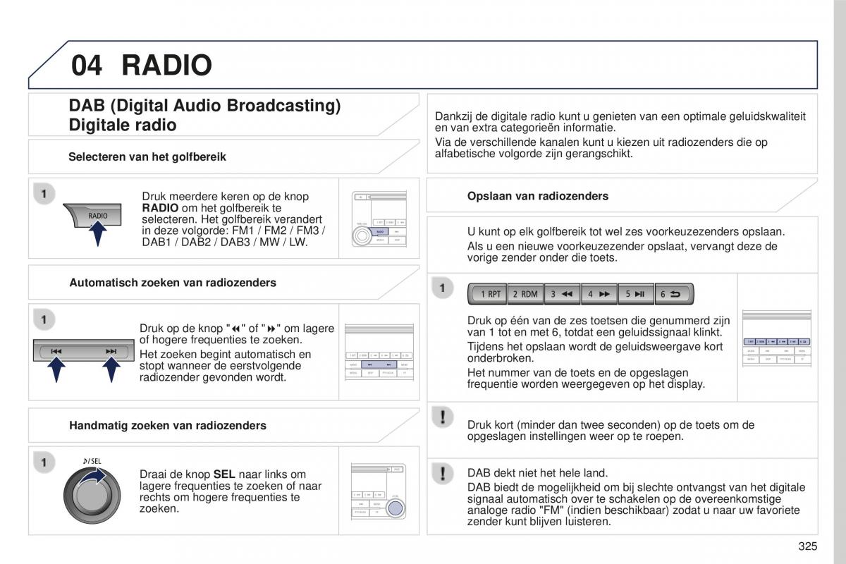 Peugeot 4008 handleiding / page 327