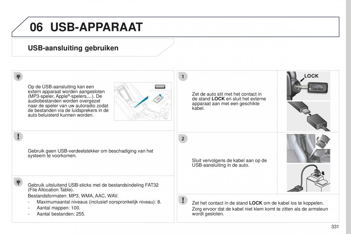 Peugeot 4008 handleiding / page 333