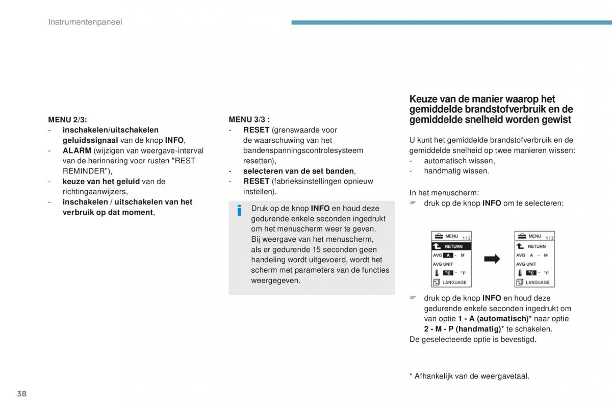 Peugeot 4008 handleiding / page 40