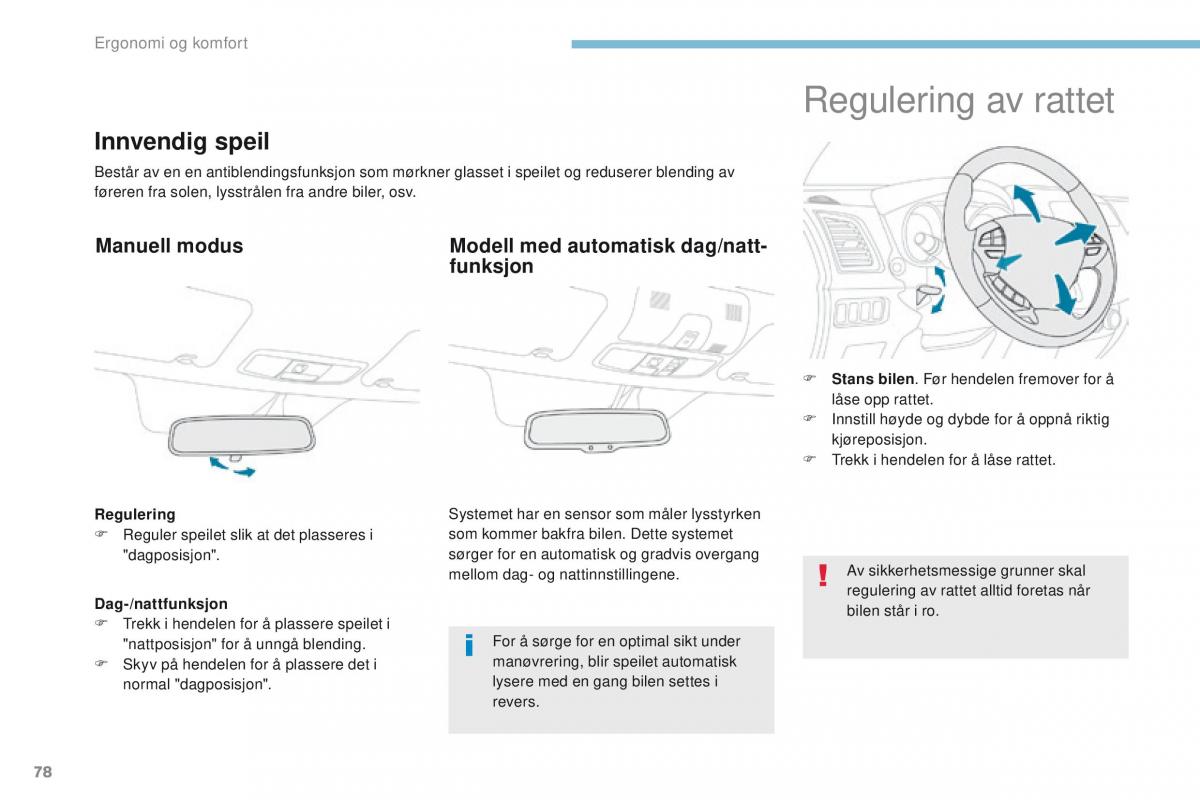 Peugeot 4008 bruksanvisningen / page 80