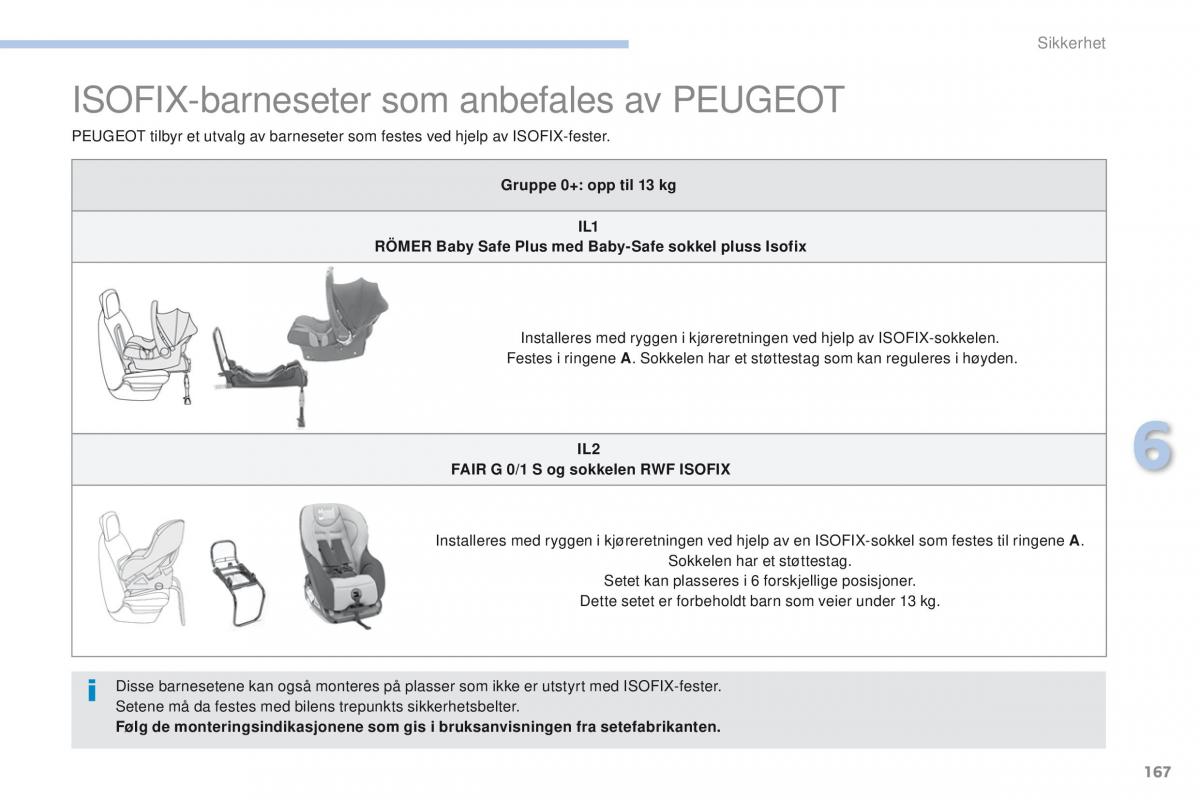 Peugeot 4008 bruksanvisningen / page 169