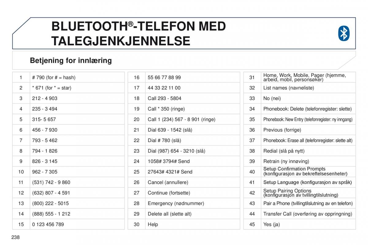 Peugeot 4008 bruksanvisningen / page 240