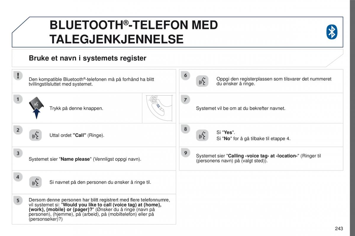 Peugeot 4008 bruksanvisningen / page 245