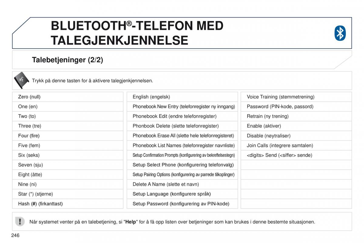 Peugeot 4008 bruksanvisningen / page 248