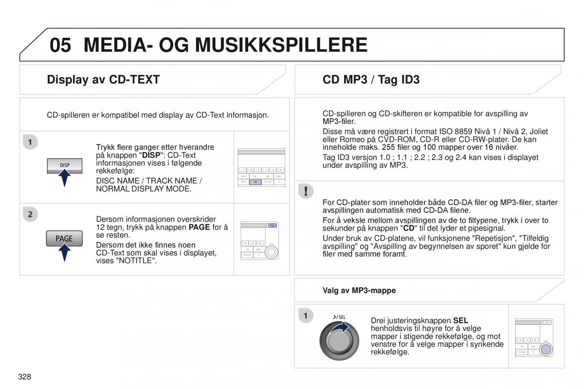 Peugeot 4008 bruksanvisningen / page 330