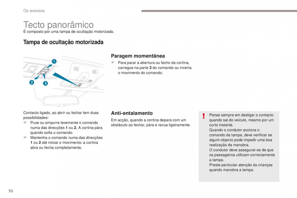 Peugeot 4008 manual del propietario / page 72