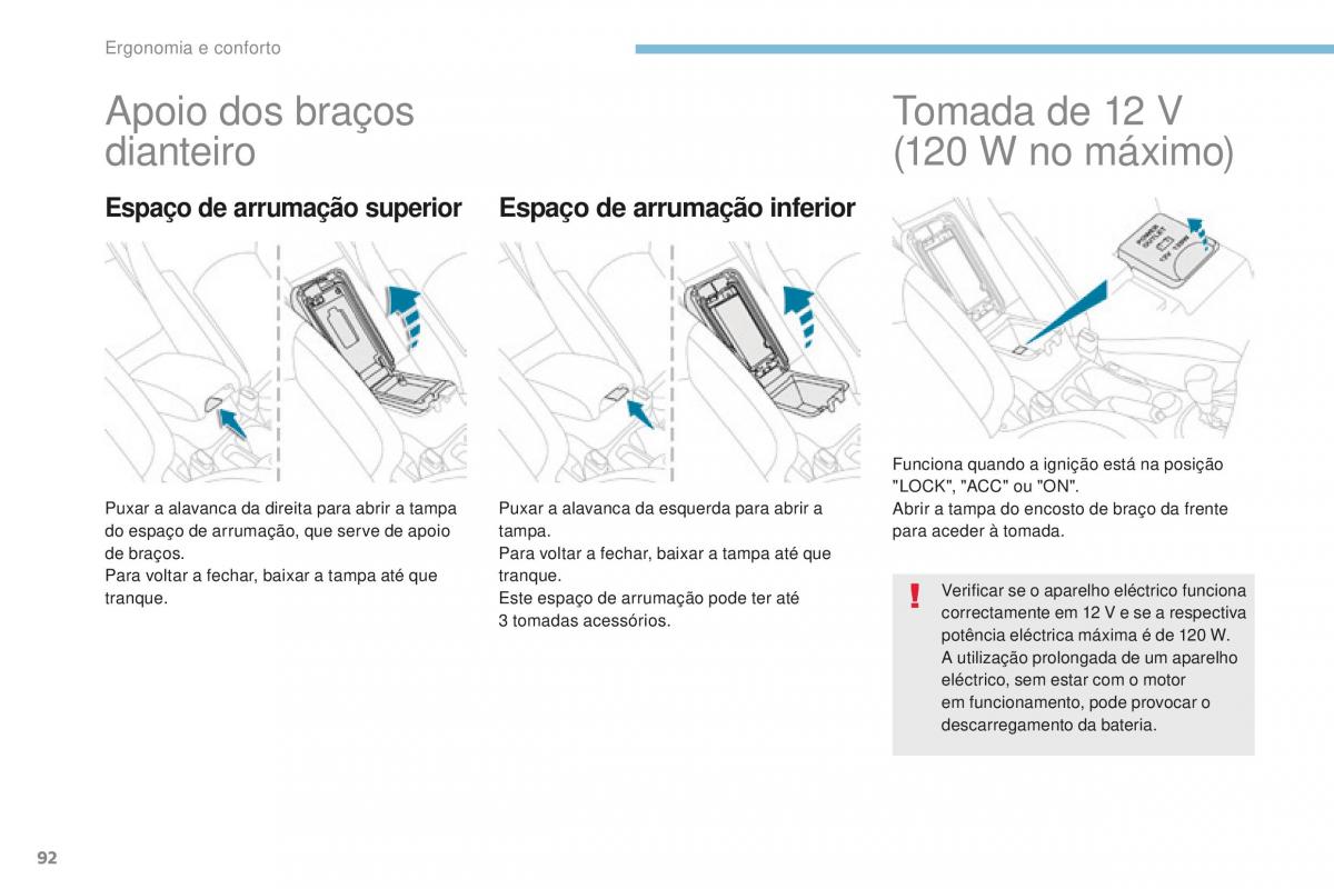 Peugeot 4008 manual del propietario / page 94