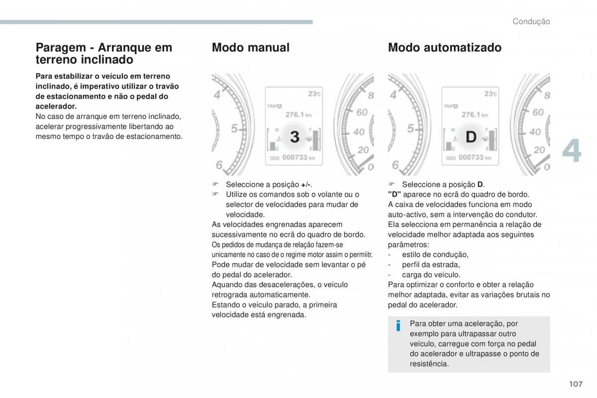 Peugeot 4008 manual del propietario / page 109