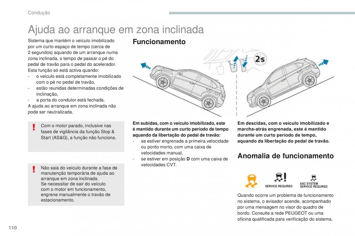 Peugeot 4008 manual del propietario / page 112