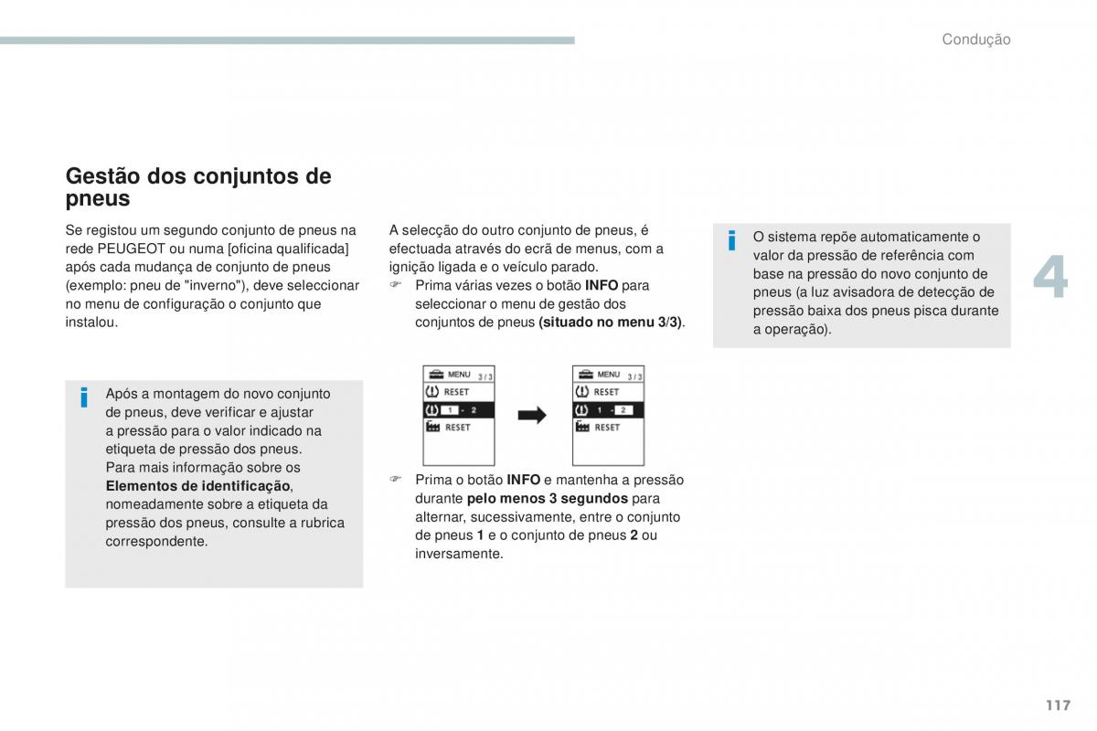 Peugeot 4008 manual del propietario / page 119