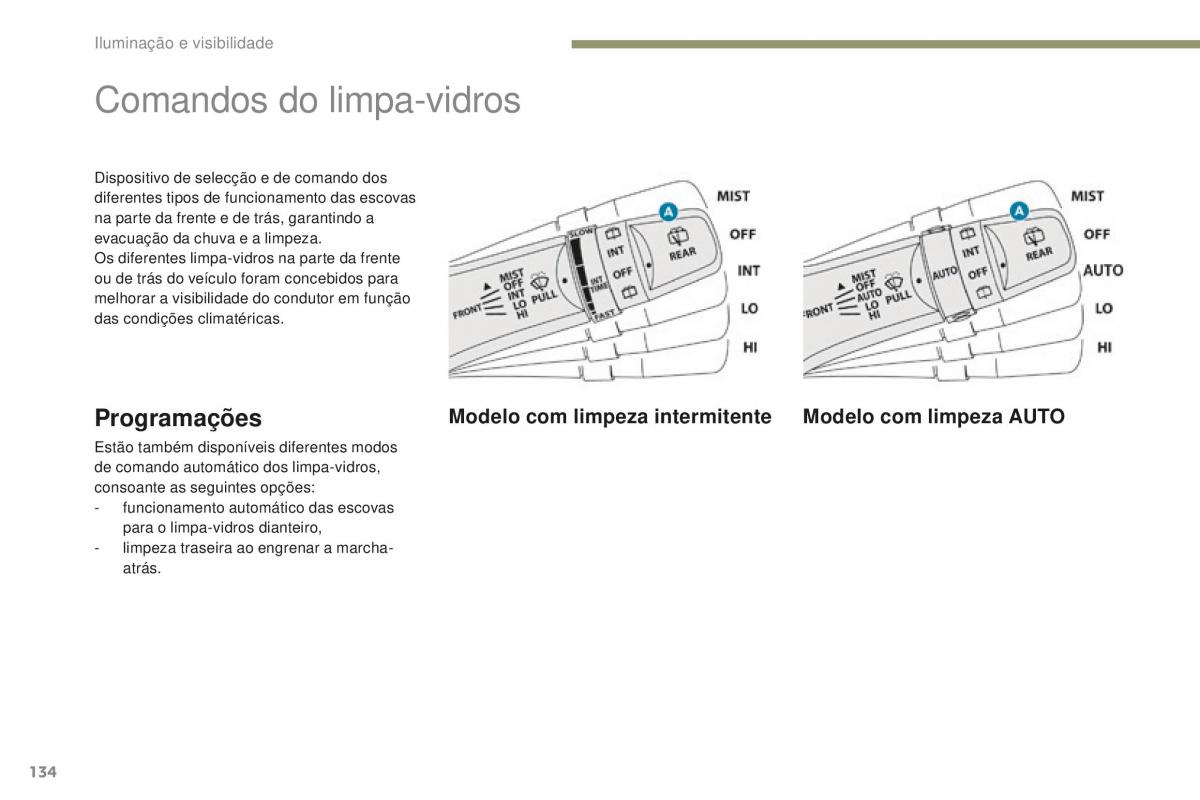 Peugeot 4008 manual del propietario / page 136