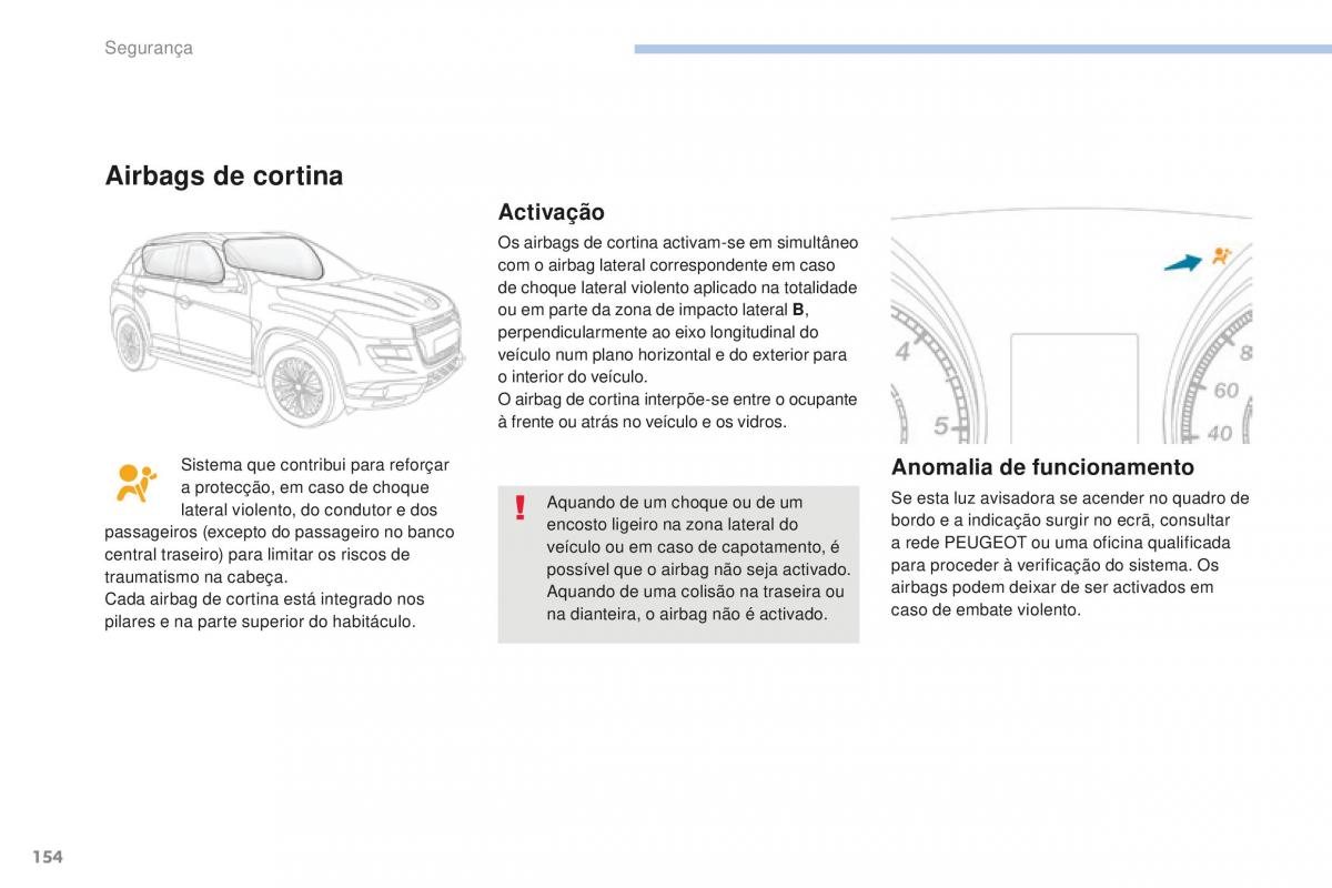 Peugeot 4008 manual del propietario / page 156