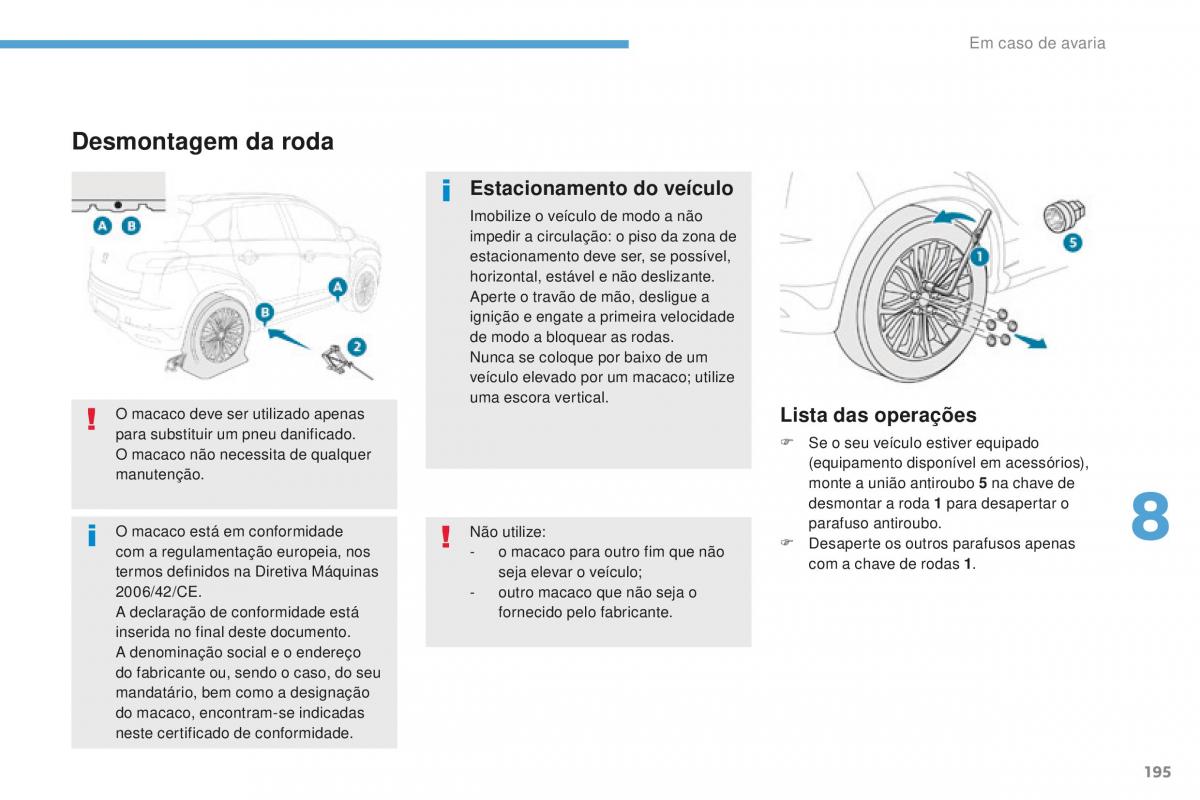 Peugeot 4008 manual del propietario / page 197