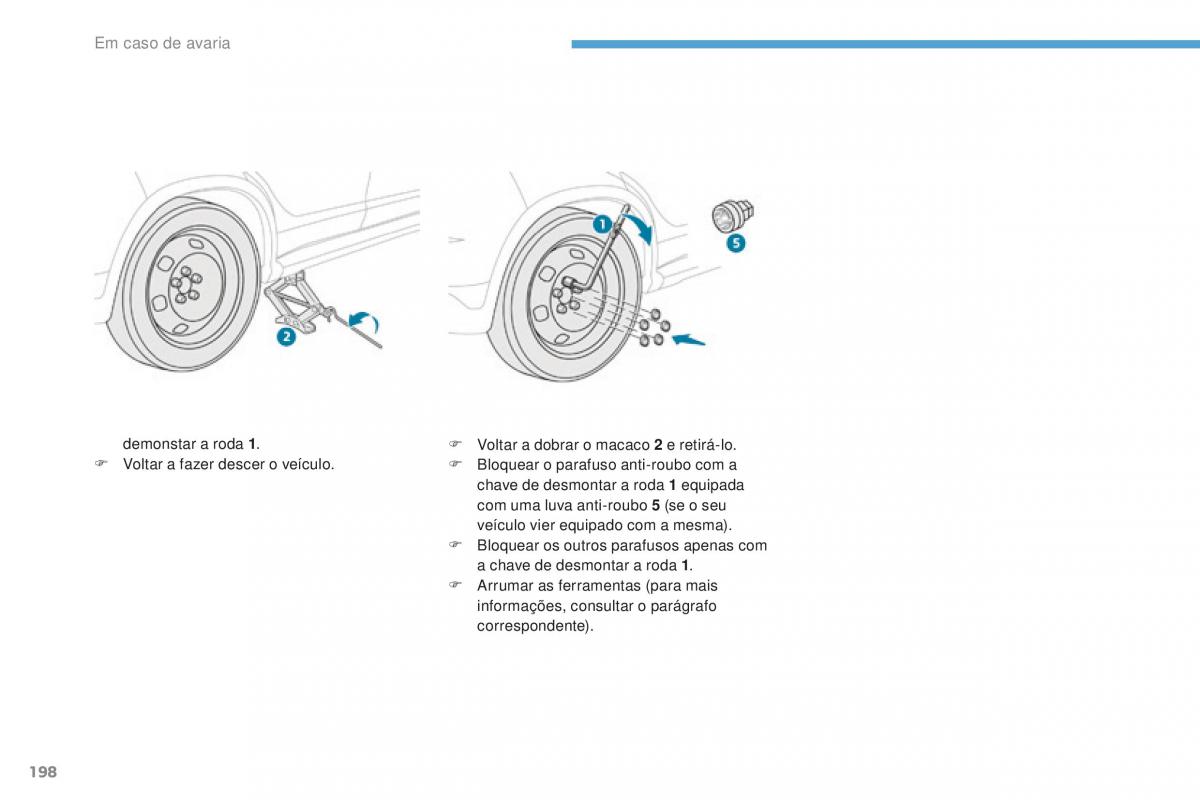 Peugeot 4008 manual del propietario / page 200