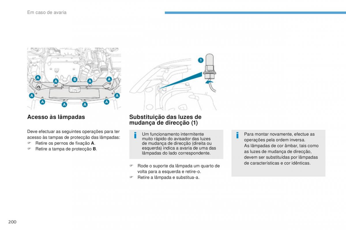 Peugeot 4008 manual del propietario / page 202