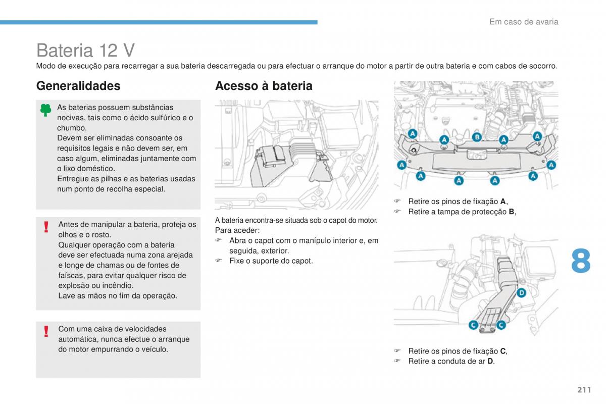 Peugeot 4008 manual del propietario / page 213