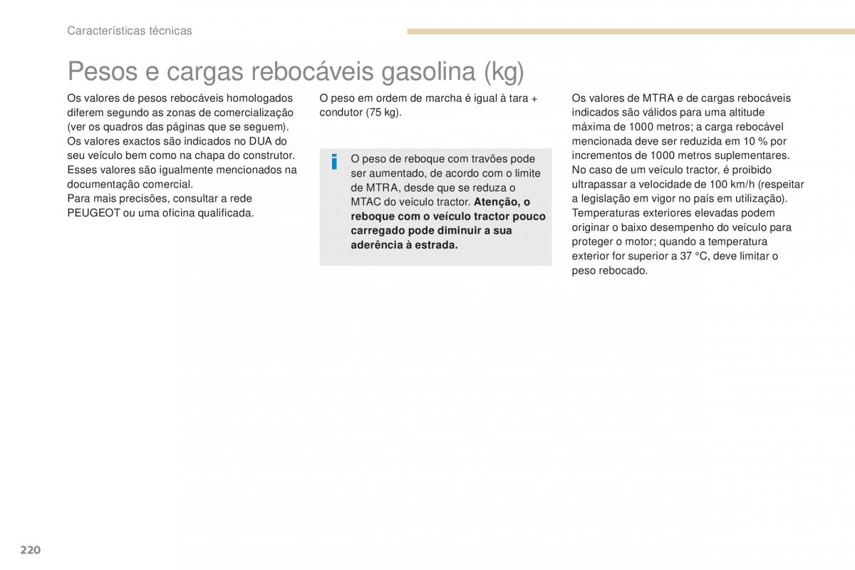 Peugeot 4008 manual del propietario / page 222