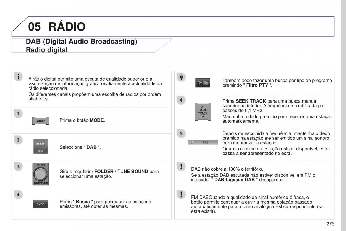 Peugeot 4008 manual del propietario / page 277