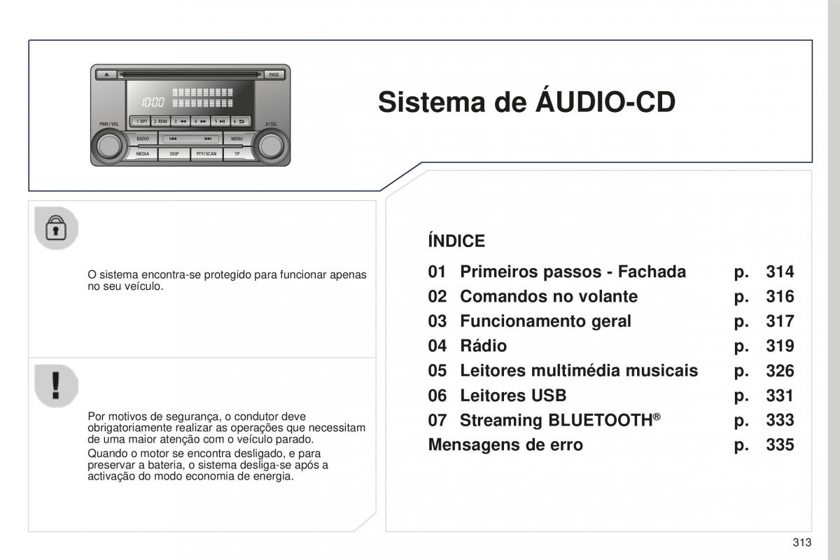 Peugeot 4008 manual del propietario / page 315