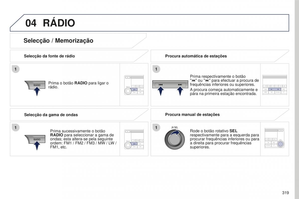 Peugeot 4008 manual del propietario / page 321