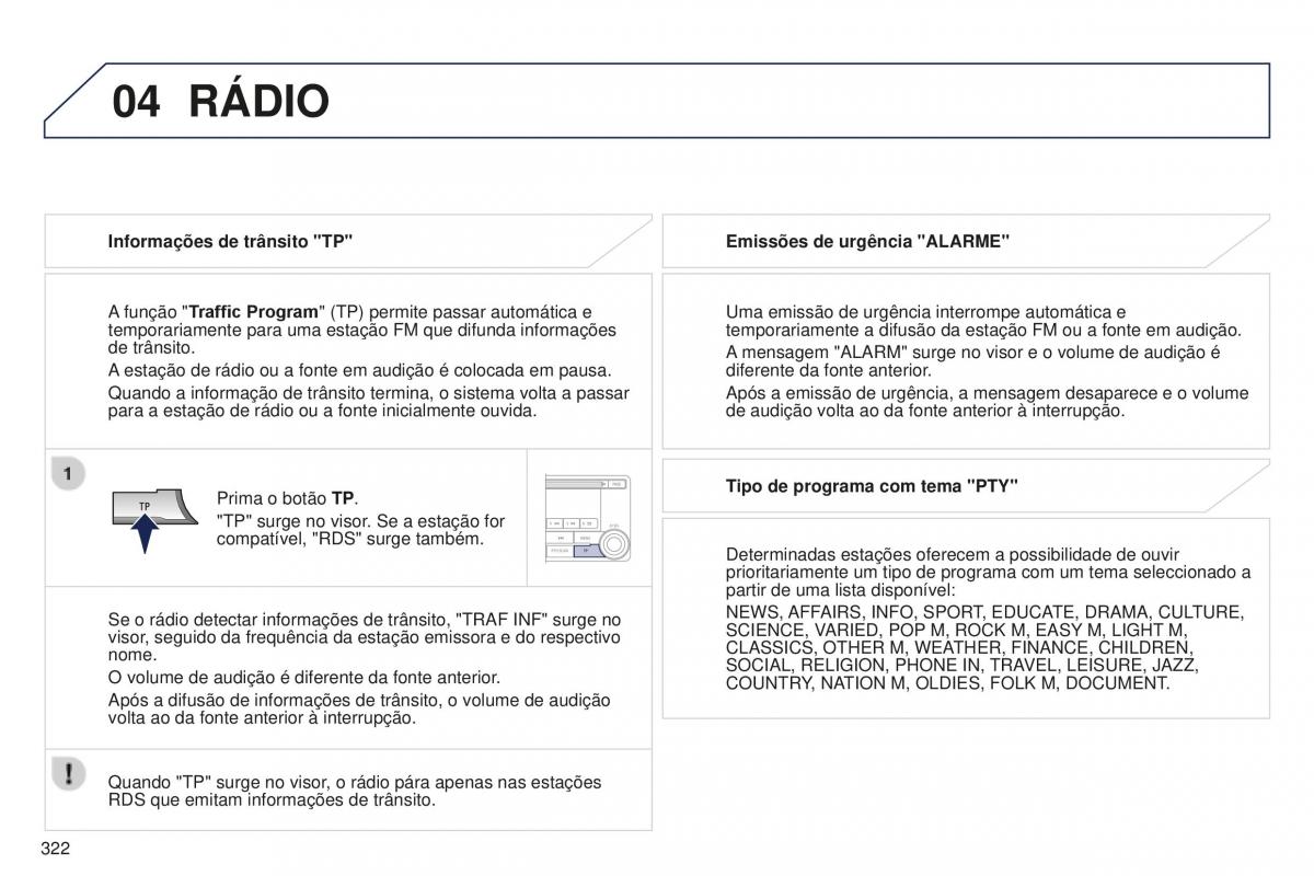 Peugeot 4008 manual del propietario / page 324