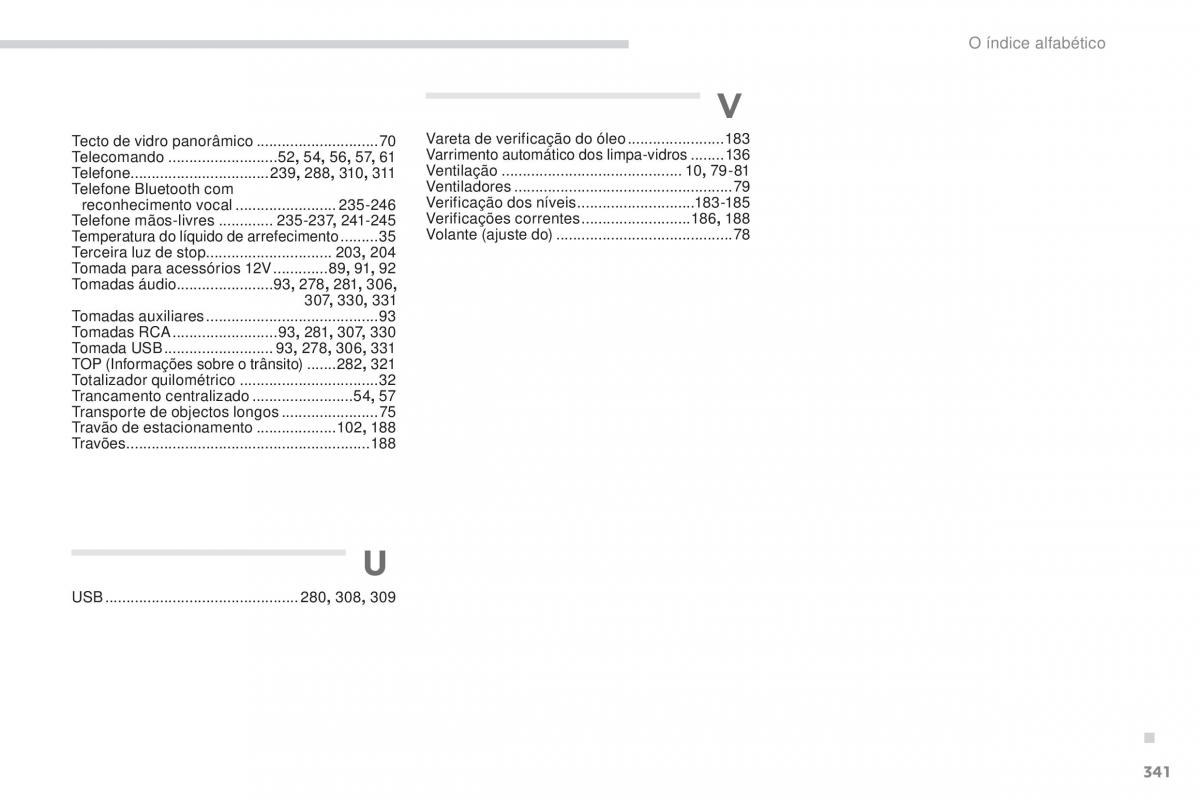 Peugeot 4008 manual del propietario / page 343