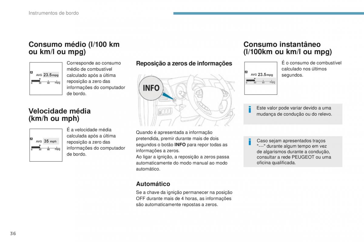 Peugeot 4008 manual del propietario / page 38