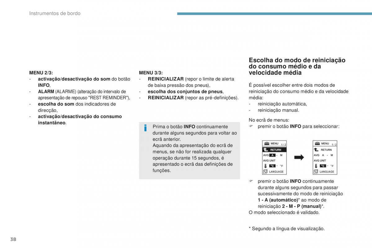 Peugeot 4008 manual del propietario / page 40