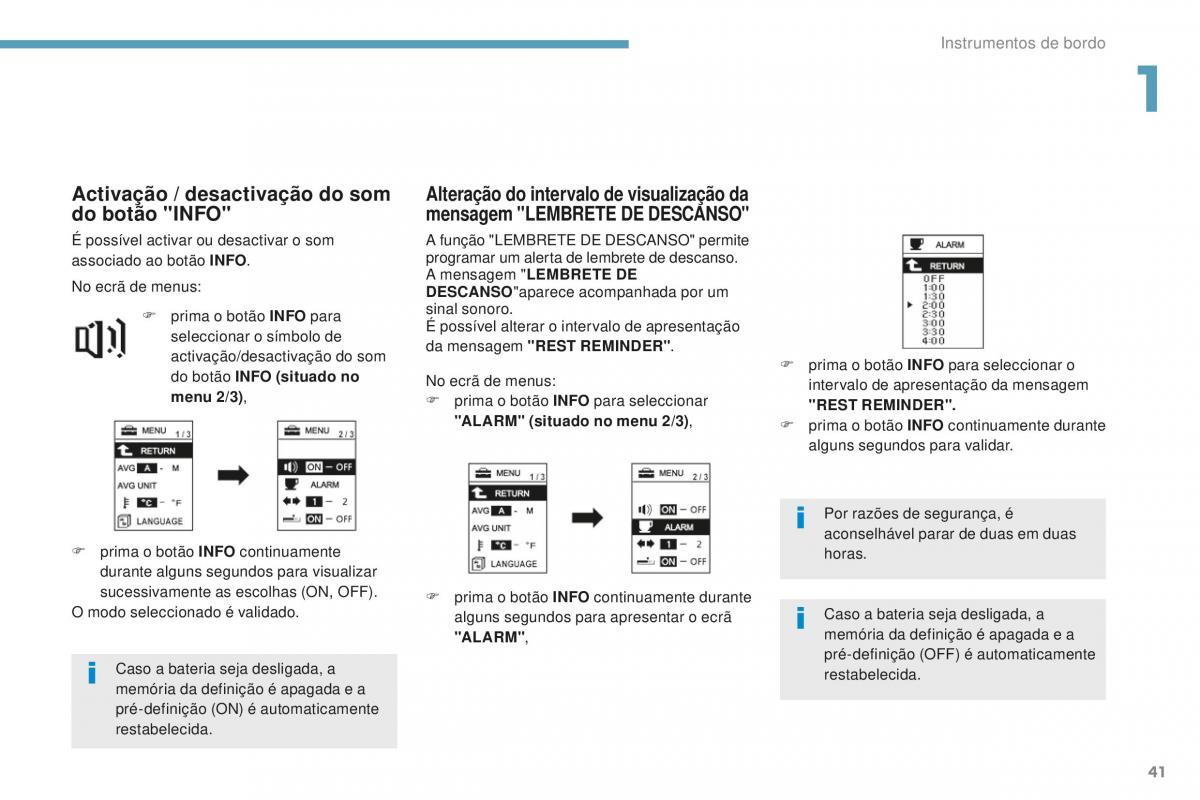 Peugeot 4008 manual del propietario / page 43