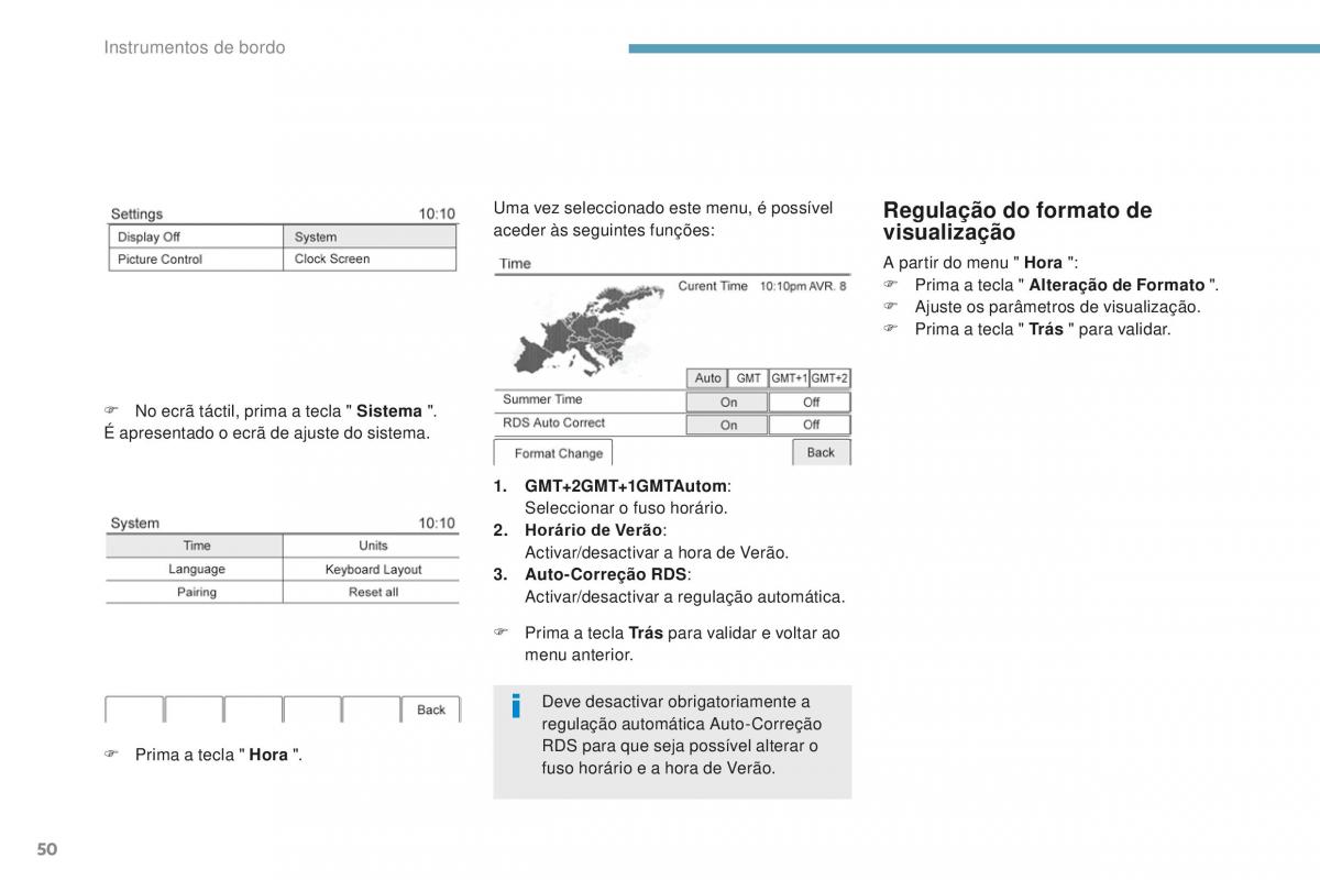 Peugeot 4008 manual del propietario / page 52