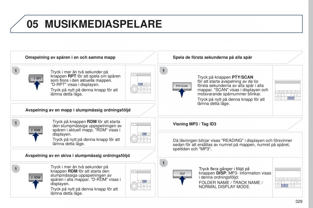 Peugeot 4008 instruktionsbok / page 331