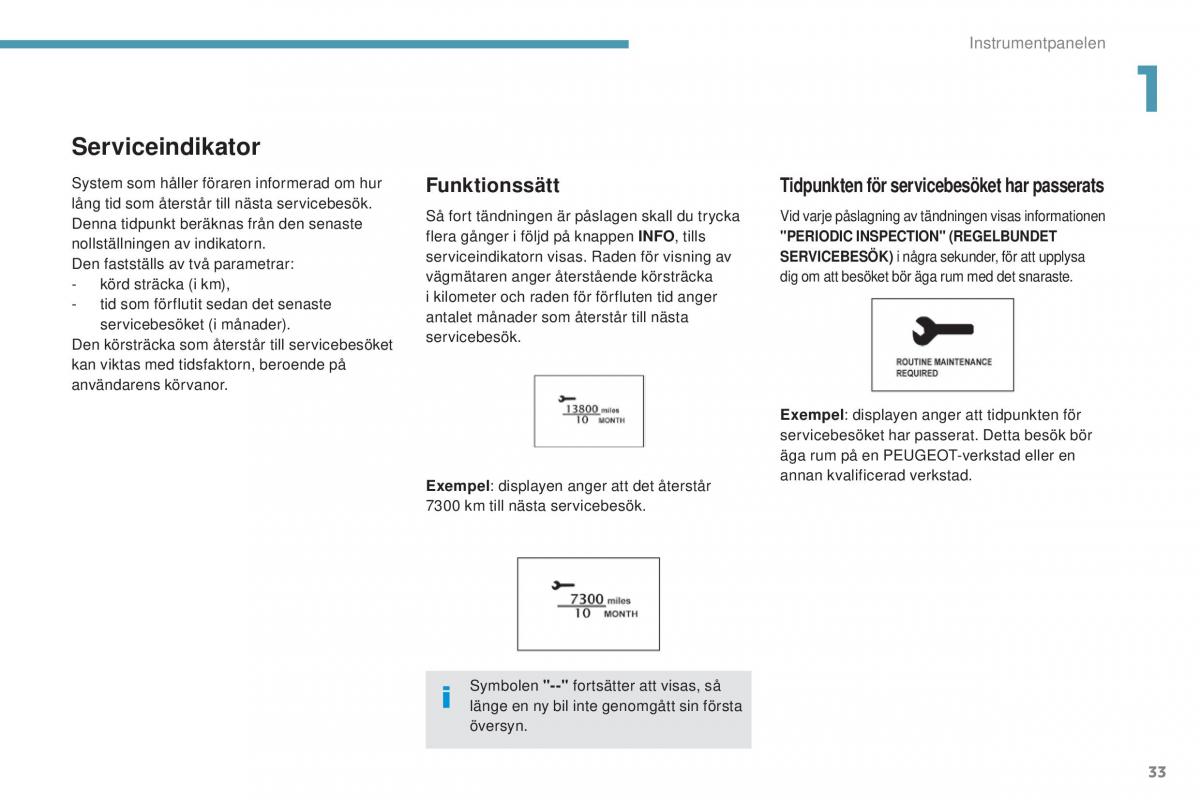 Peugeot 4008 instruktionsbok / page 35