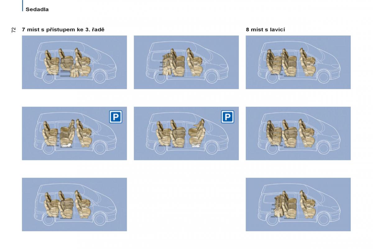 Peugeot 807 navod k obsludze / page 74