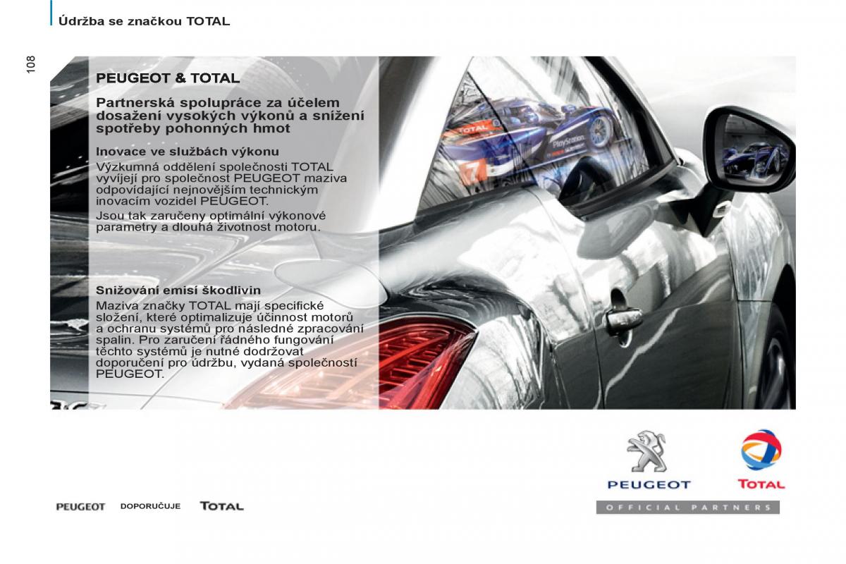 Peugeot 807 navod k obsludze / page 110