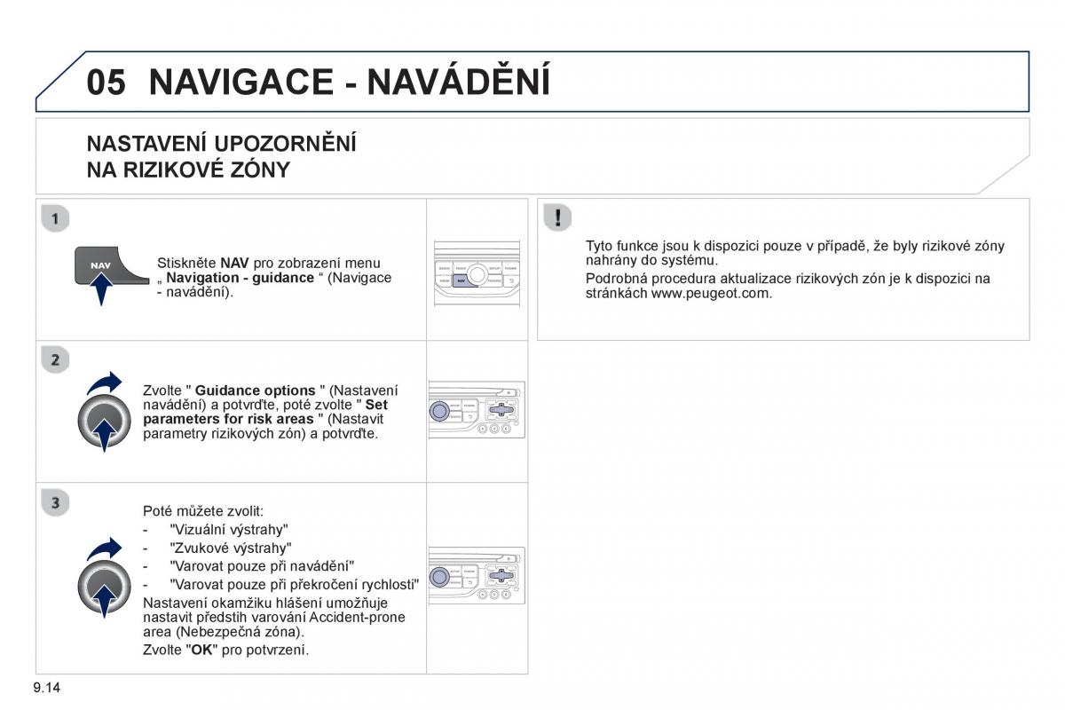 Peugeot 807 navod k obsludze / page 154