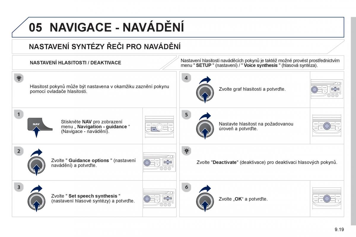 Peugeot 807 navod k obsludze / page 159