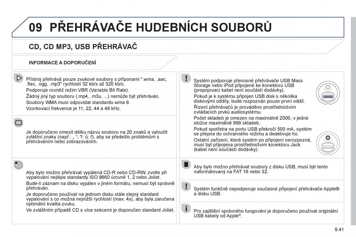 Peugeot 807 navod k obsludze / page 181