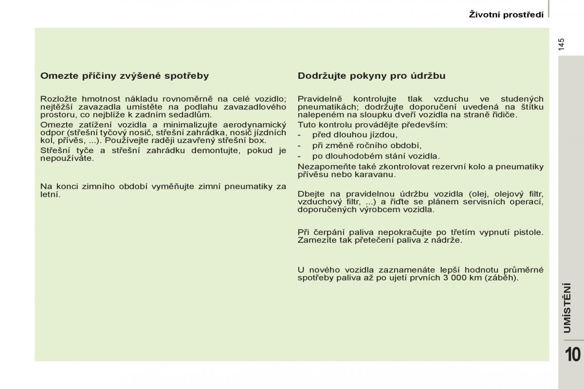 Peugeot 807 navod k obsludze / page 229