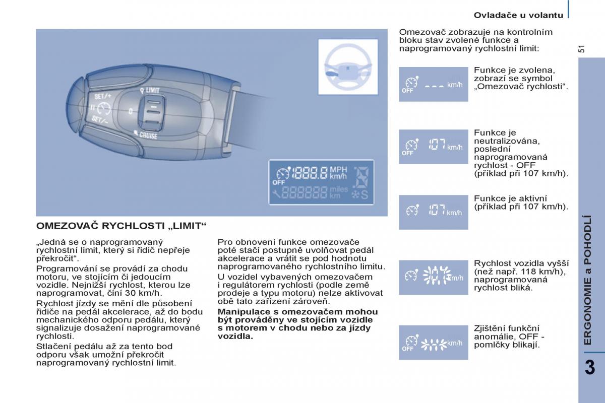 Peugeot 807 navod k obsludze / page 53