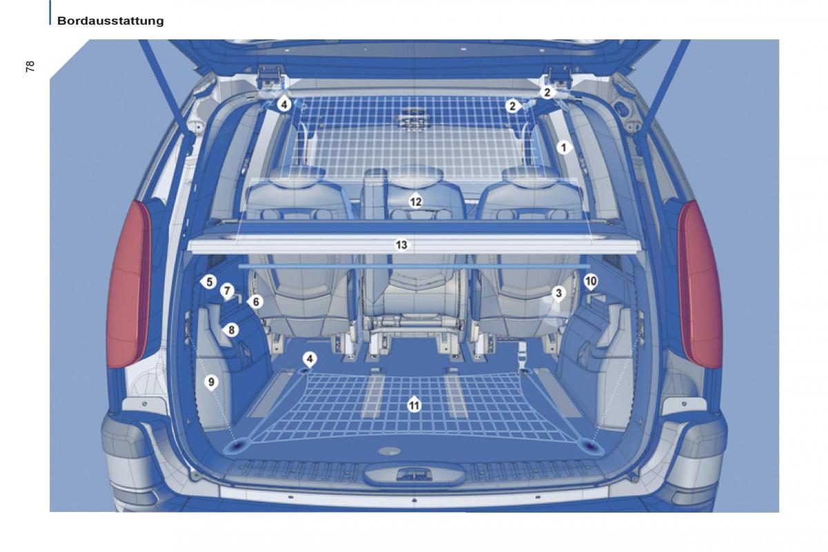 Peugeot 807 Handbuch / page 80