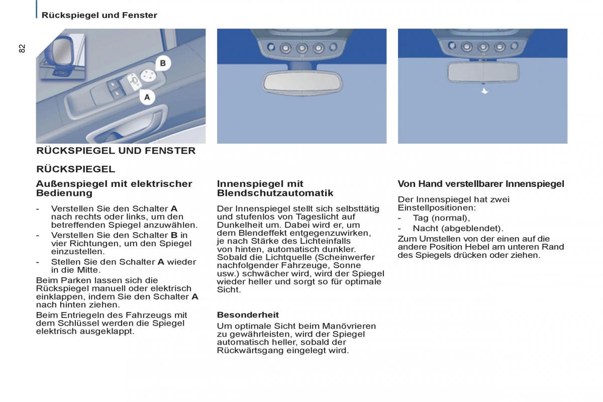 Peugeot 807 Handbuch / page 84