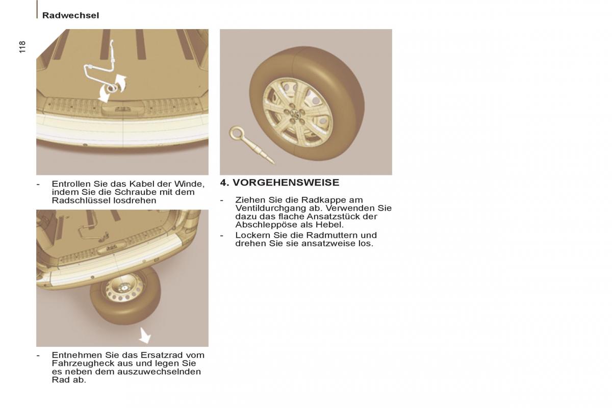 Peugeot 807 Handbuch / page 120