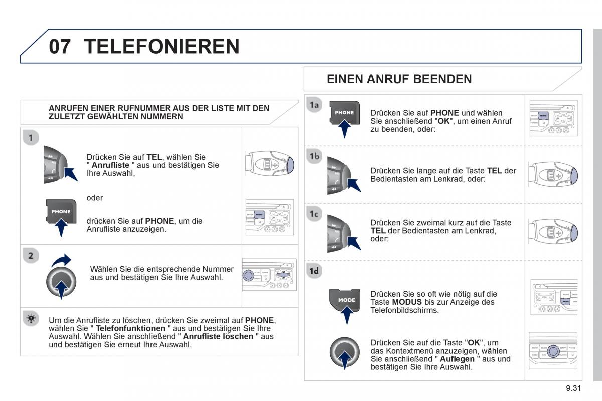 Peugeot 807 Handbuch / page 171