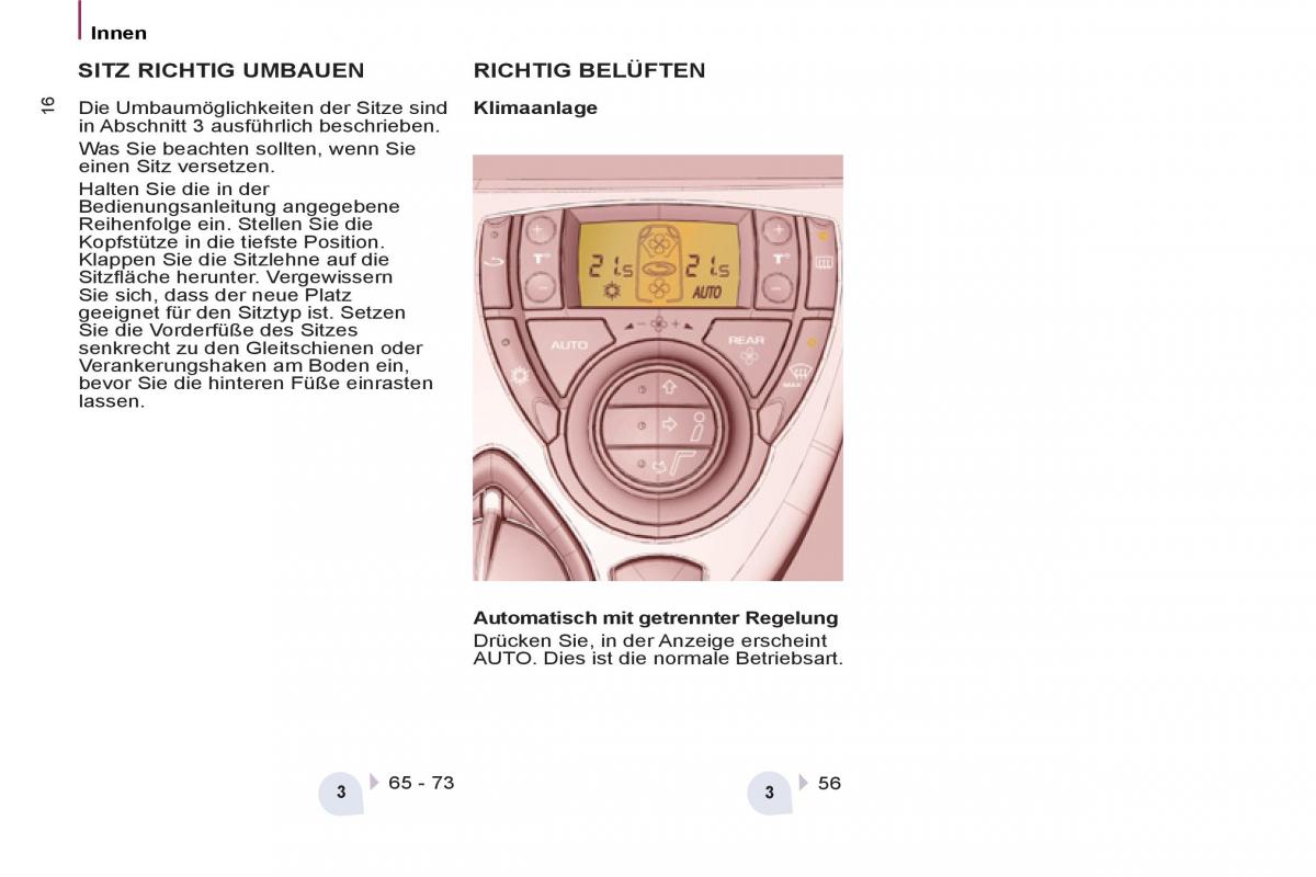 Peugeot 807 Handbuch / page 18